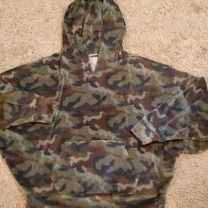 American Eagle Velor Hoodie Size M